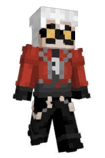thelightwolf Minecraft avatar full body