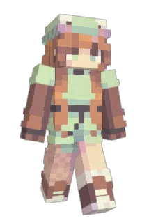 thelongbean Minecraft avatar full body
