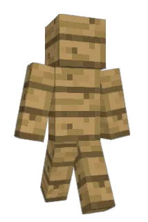 thiccEuropean Minecraft avatar full body