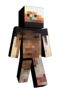 thiccapa Minecraft avatar full body