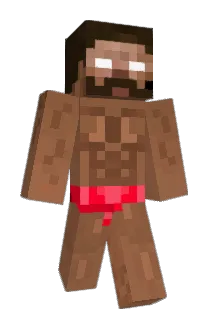 thicchomi Minecraft avatar full body