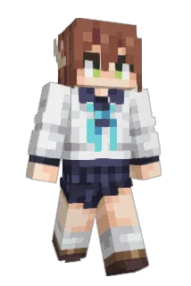 thocc Minecraft avatar full body
