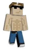 thre3 Minecraft avatar full body
