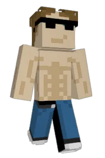 thre3 Minecraft avatar full body