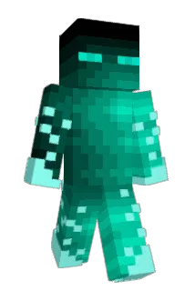 thrre Minecraft avatar full body