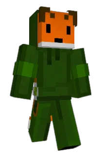 ticket57 Minecraft avatar full body