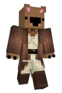 tie_three Minecraft avatar full body