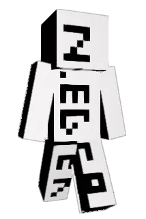 tiefgesunkener Minecraft avatar full body