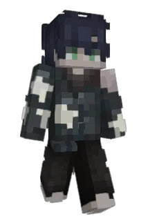tiktokfish Minecraft avatar full body