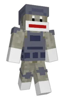 tin_monkey Minecraft avatar full body
