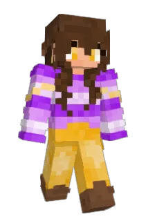 tinefish Minecraft avatar full body
