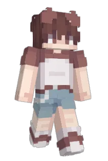 tinypup Minecraft avatar full body