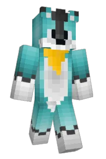 tippydog Minecraft avatar full body