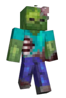 tiquinho Minecraft avatar full body