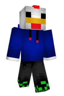 toilletpaper Minecraft avatar full body