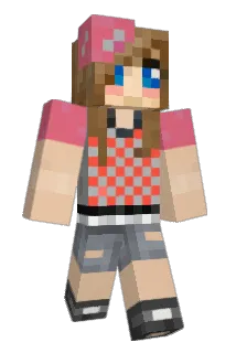 toomochan Minecraft avatar full body