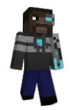 toppere Minecraft avatar full body