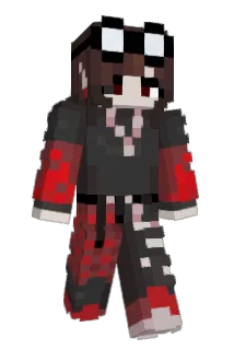 total_black_out Minecraft avatar full body