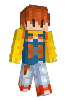 totsuox Minecraft avatar full body