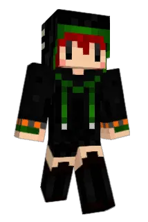 touge Minecraft avatar full body