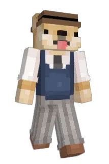 towelwate Minecraft avatar full body