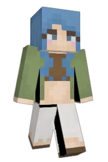 townworm Minecraft avatar full body
