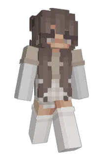 transgirlfadin Minecraft avatar full body