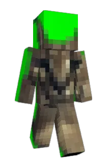 transzombier Minecraft avatar full body