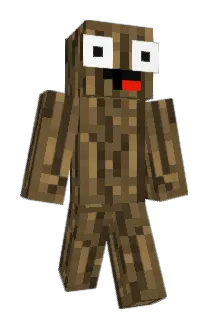 treeskin Minecraft avatar full body