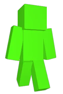 treppen Minecraft avatar full body