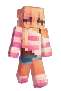 trfo Minecraft avatar full body