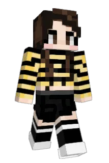 triangelina Minecraft avatar full body