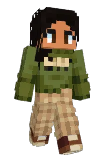 trickstr Minecraft avatar full body