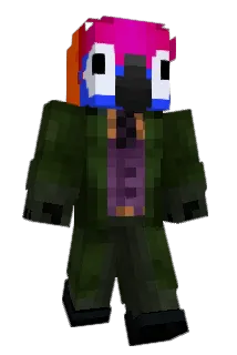 trisste Minecraft avatar full body