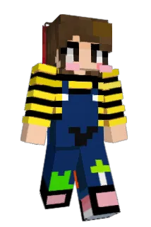 trixabix Minecraft avatar full body