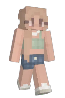 troien Minecraft avatar full body