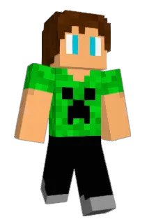 troofy Minecraft avatar full body