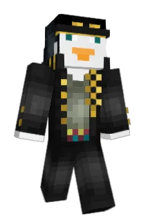 trullallero Minecraft avatar full body