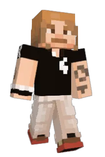 trxel Minecraft avatar full body