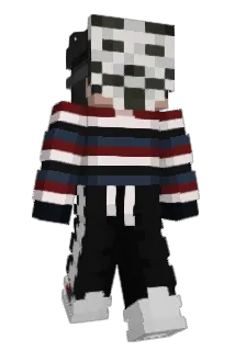 trzaskownica Minecraft avatar full body