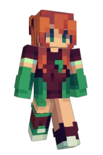 tsukiax Minecraft avatar full body