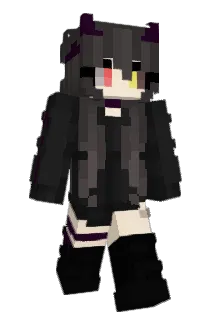tsukinani Minecraft avatar full body