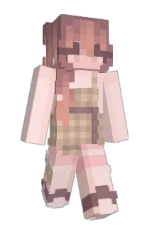 tsunderin Minecraft avatar full body