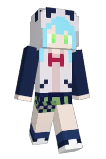 tuki_kun Minecraft avatar full body