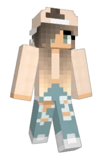 tunaspam Minecraft avatar full body