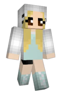 turquoise_angel Minecraft avatar full body