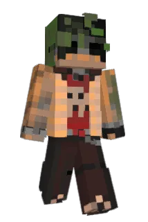 tvred Minecraft avatar full body