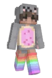 twinkysub Minecraft avatar full body