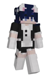 uFemboy Minecraft avatar full body