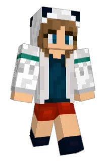 uNickiTV Minecraft avatar full body